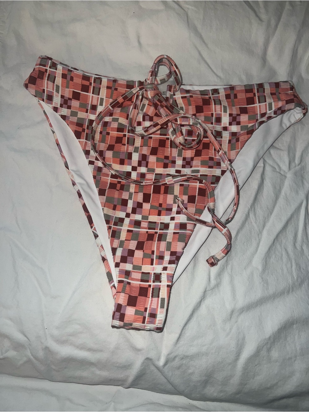 New L Space Women Anthropologie Joy Bottom Bitsy swim High Waisted sz M - Picture 2 of 5